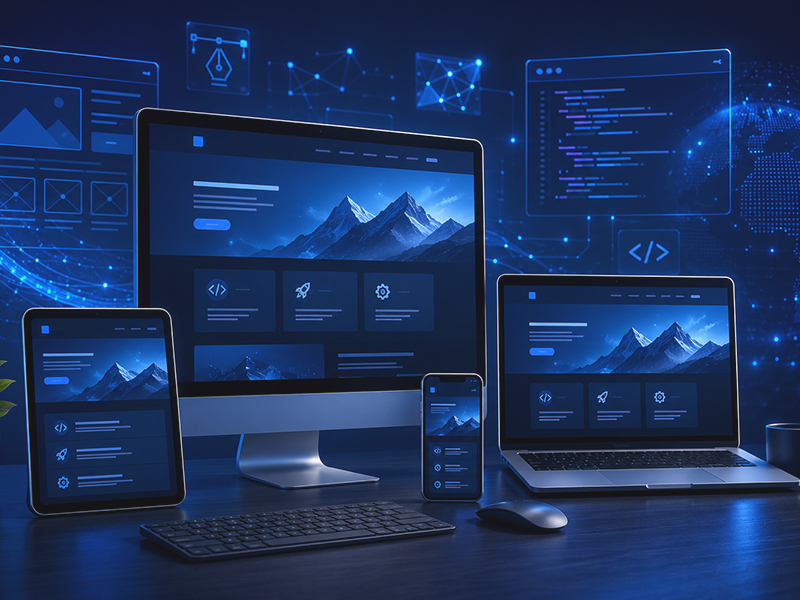 Website design and development
